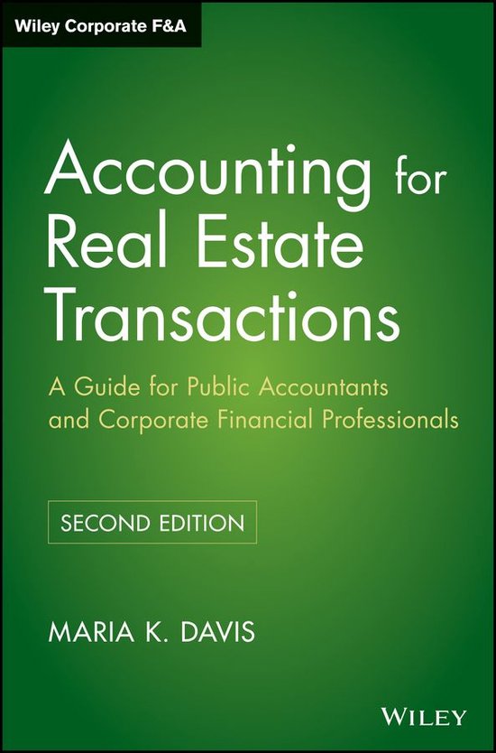 Wiley Corporate F&A 4 Accounting for Real Estate Transactions (ebook