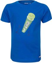 Someone T-shirt jongen bright blue maat 116