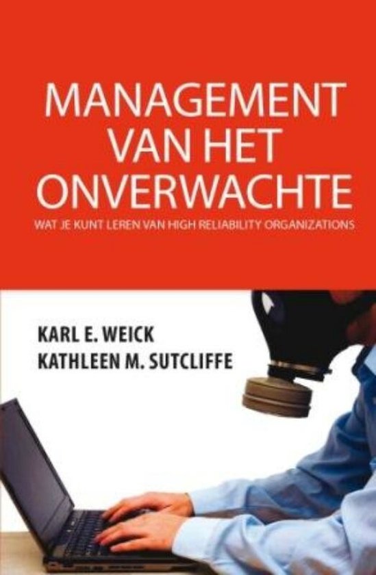 Cover van het boek 'Management van het onverwachte' van K.E. Weick