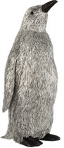 Pinguin - Pinguin | kunststof | zilver | 31.5x42x (h)71.5 cm