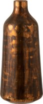 Vaas | glas | bruin | 20x20x (h)48 cm