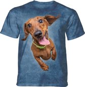 T-shirt Flying Dachshund 3XL