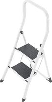 Hailo 4352-101 K45 Keukentrap met Hoge Beugel Wit