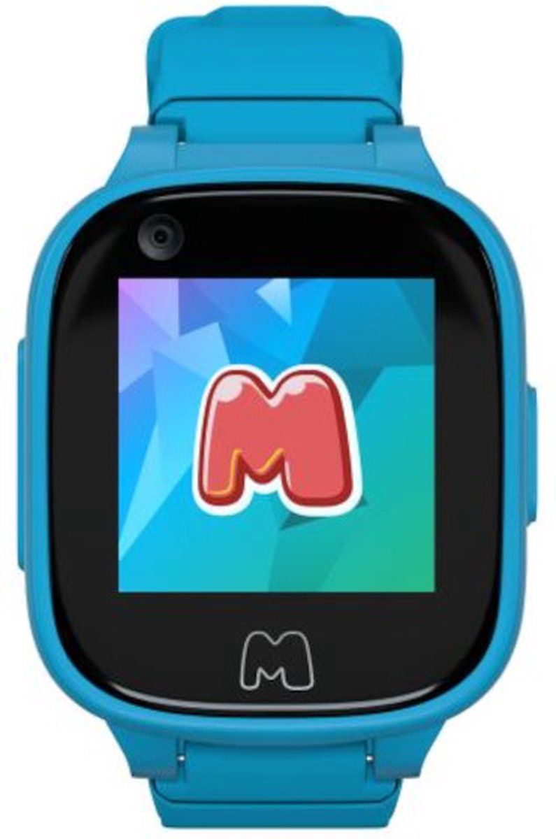 Moochies Connect Smartwatch 4G Lichtblauw 1.4