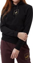 Puma Holiday Trui / Hoodie - Zwart/Goud Dames - Maat S