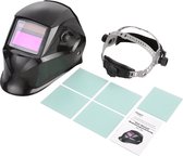 Luxiqo® Lashelm - Laskap - Masker Voor Het Lassen - Elektrische Soldeer Helm - Veiligheidsmasker - Lasschild - Zwart