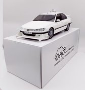 Otto Mobile Peugeot 406 Taxi Wit 1:12