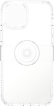 PopSockets PopCase - Telefoonhoesje met Telefoonbutton [telefoon accessoires] compatibel met Apple iPhone 12 Pro Max - Clear