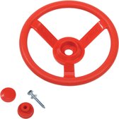 Speeltoestel Stuurwiel Rood - Speelgoed Stuur - Rood - Kunstof Stuur Rood