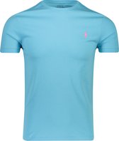 Polo Ralph Lauren  T-shirt Blauw Aansluitend - Maat S - Heren - Lente/Zomer Collectie - Katoen