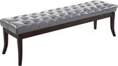 Design Zitbank Salo Kunstleer 150 cm DA, Grijs