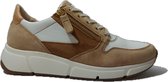 Gabor Sneaker 86.478.34 Wit Camel Combi