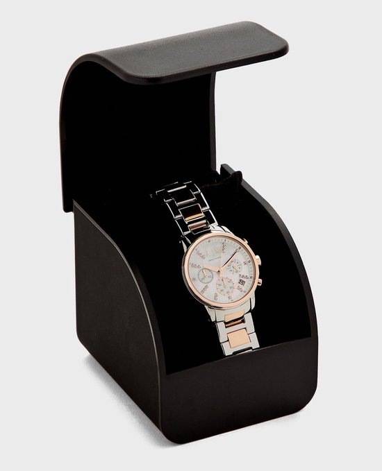 Armani Exchange Women Chronograph Quartz Watch Lady Banks