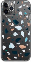 Case Company® - iPhone 11 Pro hoesje - Terrazzo N°13 - Soft Case / Cover - Bescherming aan alle Kanten - Zijkanten Transparant - Bescherming Over de Schermrand - Back Cover