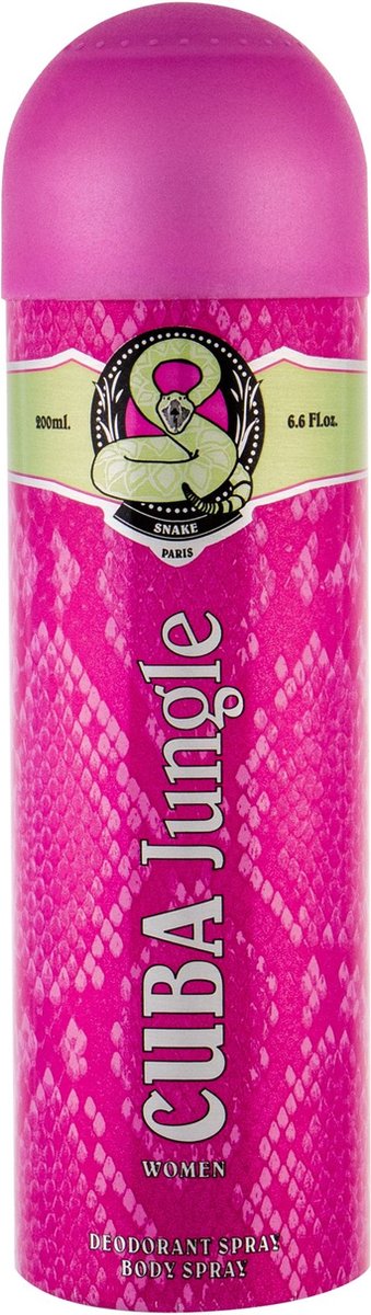 Fragluxe Cuba Jungle Snake Body Spray 200 Ml For Women