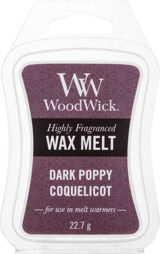 WoodWick wax melt Dark Poppy