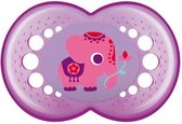 Mam Baby Dummy Original 6+ Silicone Pink