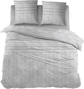 Snoozing Dorothy - Flanelle - Housse de couette - Twin - 240x200/220 cm - Grijs