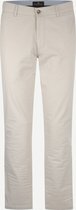 Steppin' Out Mannen  Steppin' Out Lente/Zomer 2022  Newbury Chino Mannen - Regular Fit - Katoen - Khaki (46) Khaki Katoen Maat: 46