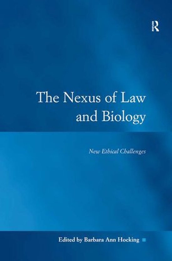 The Nexus of Law and Biology - cover