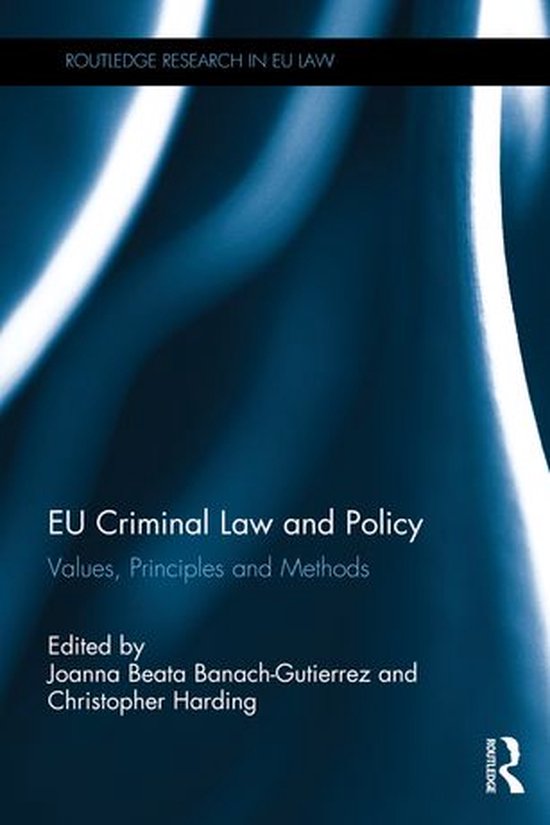 Routledge Research in EU Law - EU Criminal Law and Policy - cover