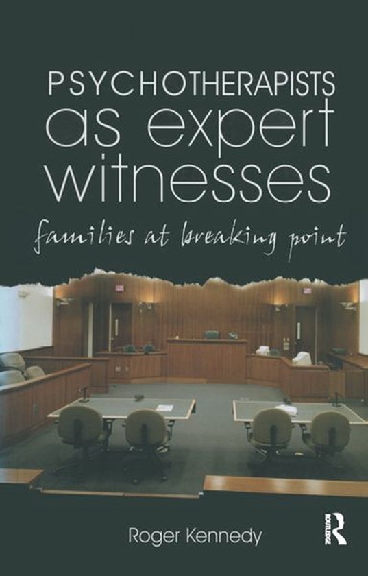 Psychotherapists as Expert Witnesses - cover