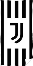 Juventus Strandlaken Junior 70 X 140 Cm Katoen Zwart/wit