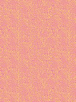 Decopatch papier roze/geel luipaardprint