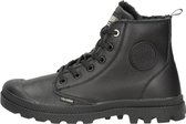 Palladium Pampa Hi Zip Lth Veterschoenen Hoog - zwart - Maat 37