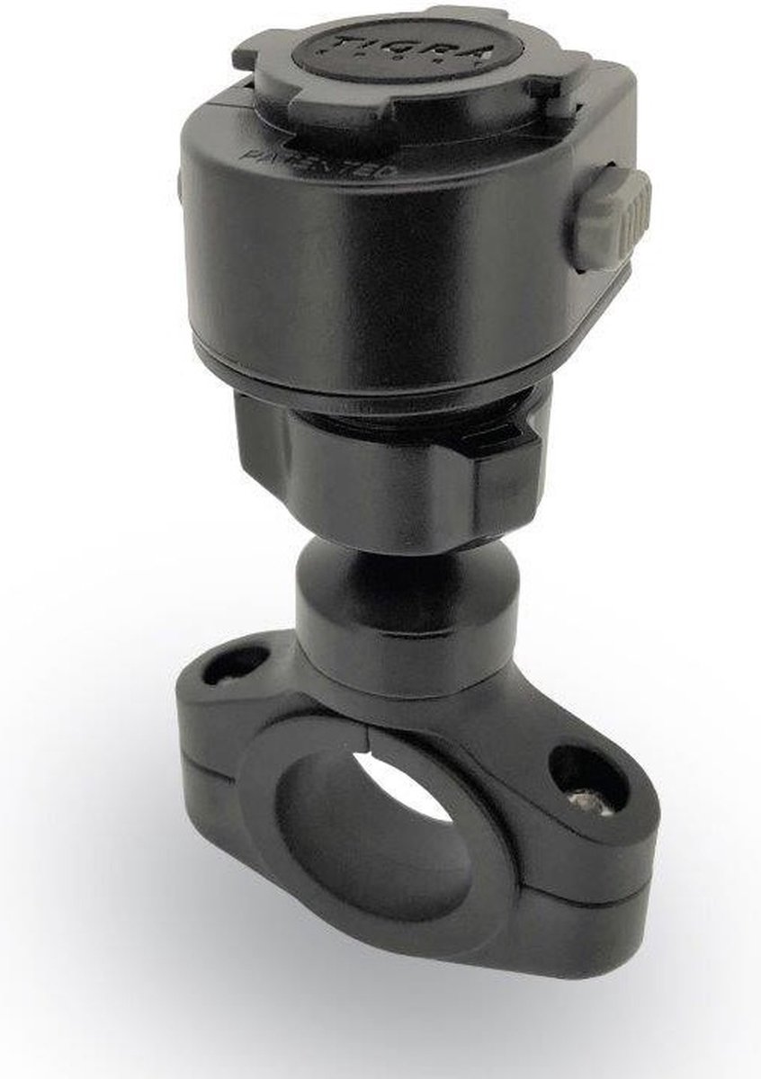 Powered Yoke 60 Motorcycle Nut Mount with TiGRA MountCase 2 for iPhone XS (sku 42299)