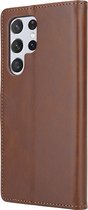 Shieldcase Samsung Galaxy S22 Ultra wallet case - bruin