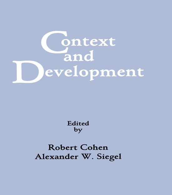 Context and Development - cover