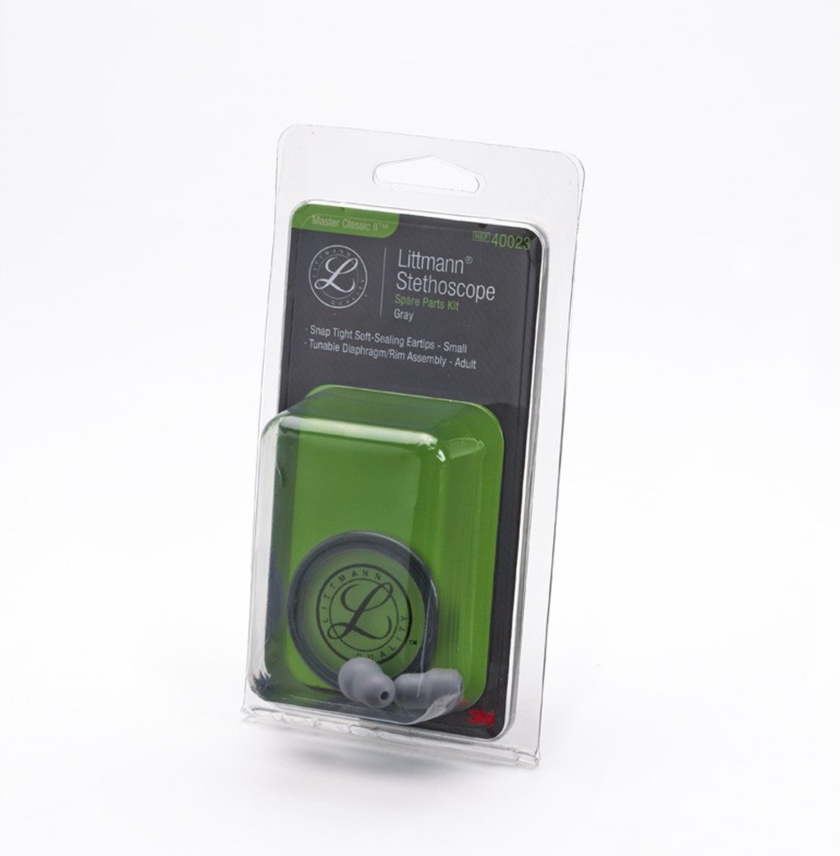 Goedkoopste Littmann Onderdelen Kit, Master Classic Kleur Grijs 3M - Grijs, Zwart