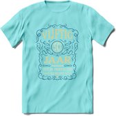 50 Jaar Legendarisch Gerijpt T-Shirt | Royal Blue - Ivoor | Grappig Verjaardag en Feest Cadeau Shirt | Dames - Heren - Unisex | Tshirt Kleding Kado | - Licht Blauw - M