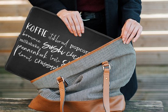 Housse pour ordinateur portable 15 pouces - Cuisine - Nourriture - Citations - Housse pour ordinateur portable - Cadeau pour femme