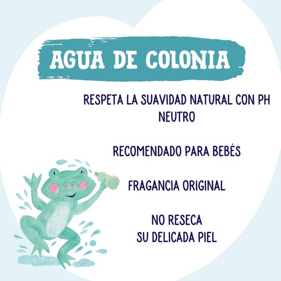 Nenuco Agua de Cologne Baby Haarlotion- 600 ml van Nenuco — afbeelding 2