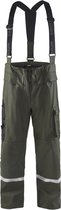 Blaklader Regenbroek High Vis LEVEL 2 1302-2003 - Army Groen - XXXL