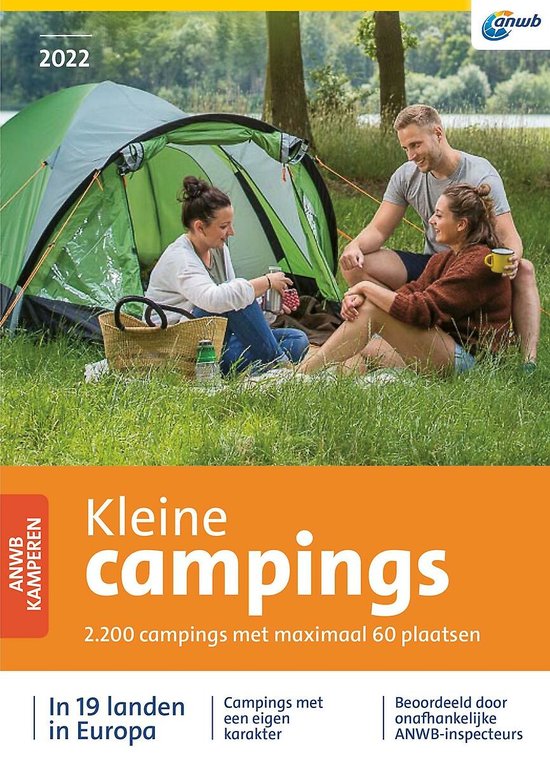 ANWB campinggids  -   Kleine Campings 2022