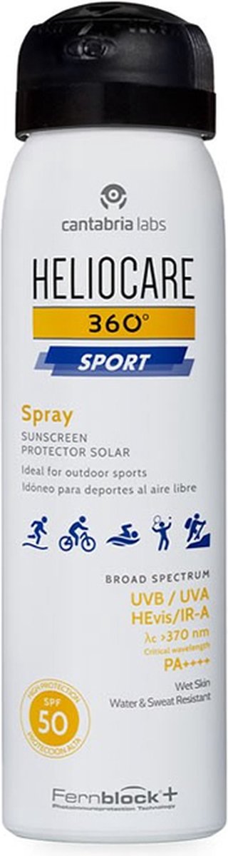 Heliocare 360ao Sport Sunscreen Spray Spf50 100ml