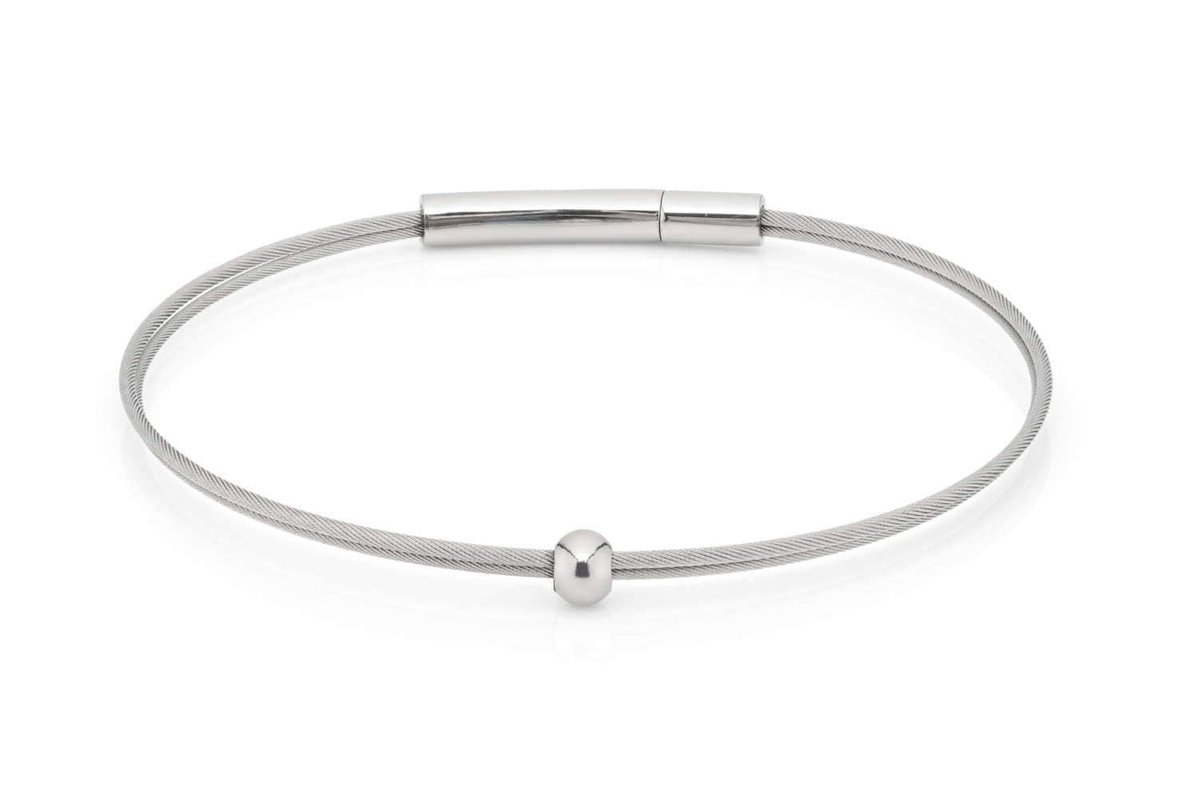 CLIC by Suzanne - Thinking of You - Zilver - Dames Armband Bolletje