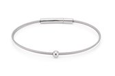 CLIC by Suzanne - Thinking of You - Zilver - Dames Armband Bolletje