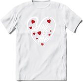 You and My - Valentijn T-Shirt | Grappig Valentijnsdag Cadeautje voor Hem en Haar | Dames - Heren - Unisex | Kleding Cadeau | - Wit - S