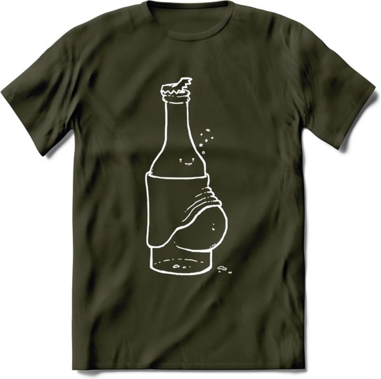 Bierbuik T-Shirt | Bier Kleding | Feest | Drank | Grappig Verjaardag Cadeau  | - Leger... | bol.com