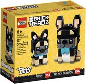 Lego 40544 Brickheadz Franse bulldog