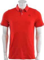 Falcon - Men Polo Dennes - Rode Polo - M - Rood