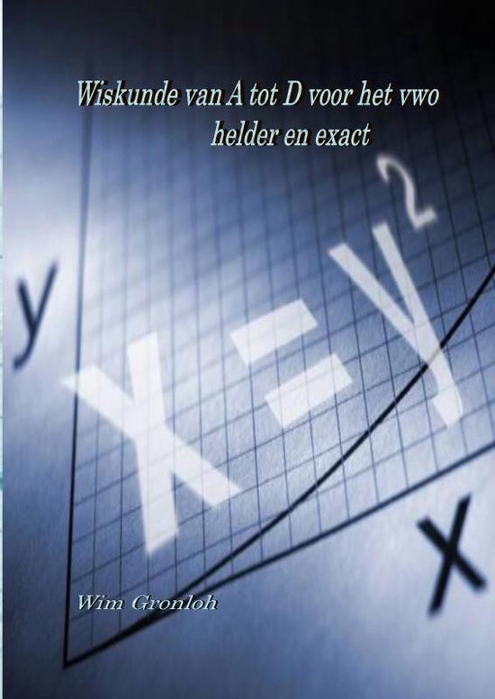 Wiskunde van A tot D voorhet vwo - cover