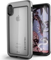Ghostek Atomic Rugged Hardcase Hoesje - Geschikt voor Apple iPhone Xs - Zilver