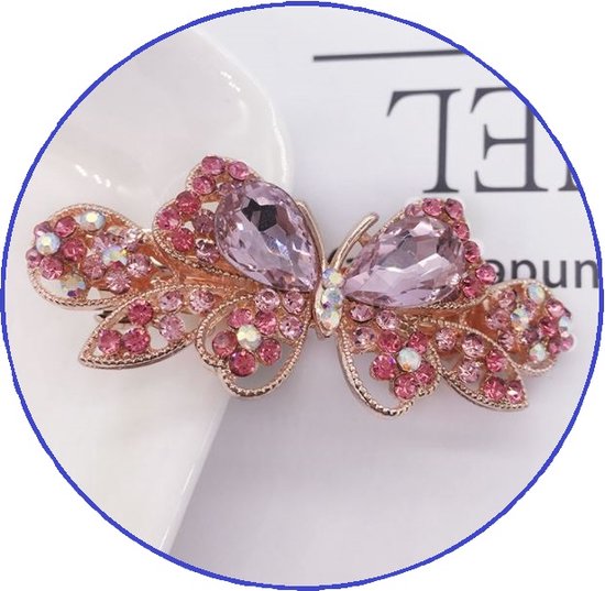 Pinces à cheveux - Épingle à cheveux - Pince à cheveux - Épingle à cheveux - Barettes et pinces à cheveux - Set de 3 pièces - Papillon