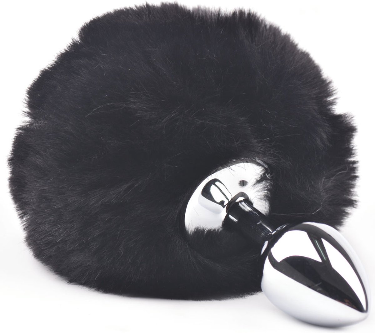 Goedkoopste Fluffy Buttplug Black Small - Makkelijk schoonmaken - Stimulerend voor man en vrouw - Kunstbont - Stimulerend voor mannen - Spannend voor koppels - Sex speeltjes - Sex toys - Erotiek - Bondage - Sexspelletjes voor mannen en vrouwen - Seksspeeltjes