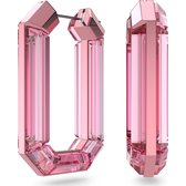 Swarovski Damen-oorringen Aluminium Swarovski-Kristall One Size Roze 32019918